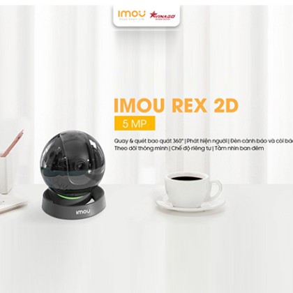 Camera IP Wifi IMOU REX 2D IPC-GK2DP-5C0W 5MP Chính hãng