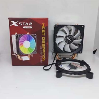 Tản nhiệt khí CPU Xstar HF1200 Black 1 fan 9cm LED